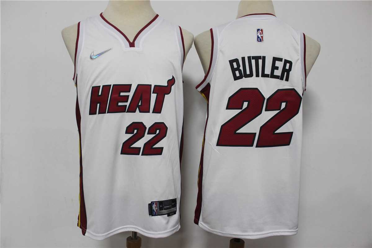 Heat 22 Jimmy Butler White Jordan Diamond 75th Anniversary City Edition Swingman Jersey,We sell and wholesale Heat 22 Jimmy Butler White Jordan Diamond 75th Anniversary City Edition Swingman Jersey on line form chian!